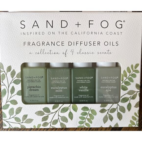 Sand And Fog Classic Fragrance Oils 4pk 0.33oz each Fragrance Oils Set - Picture 1 of 3